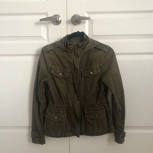 Aritzia army green fall jacket